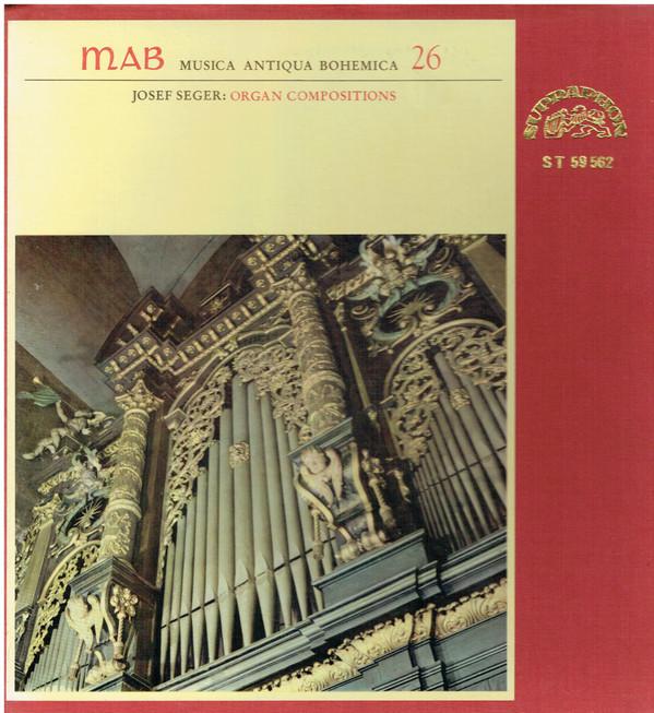 

Виниловая пластинка JOSEF SEGER Органные произведения ST59562 Supraphon Чехословакия Классика Б/у
