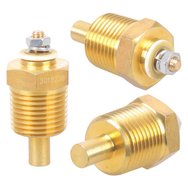 Water Temperature Sensor Probe 3015238 Quick Installation for NT855 KTA19 K19 KTA19GC QSK19 Generators and Trucks