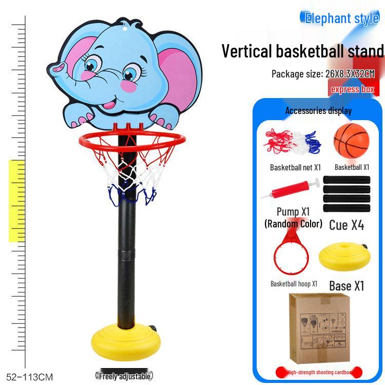 Canasta de Baloncesto Interior Ajustable Estilo Dibujos Animados para Niños con Envío Gratuito