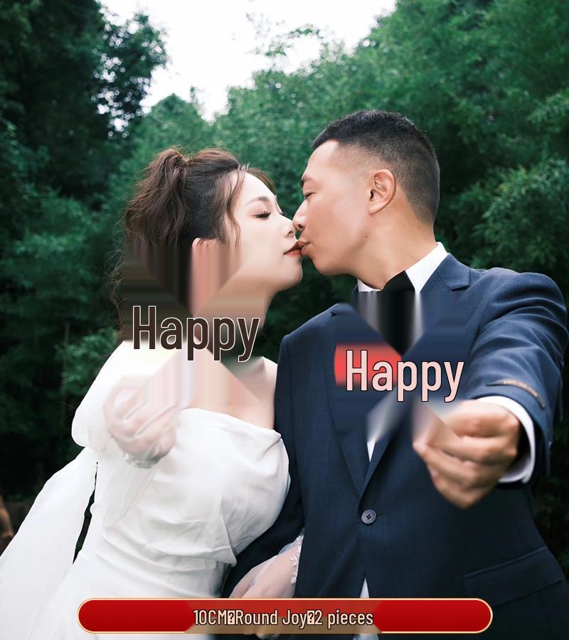 Dubbel Lycka Bröllopsrum Dekoration Klistermärke för Nytt Sovrum & Vigsel Foto Bakgrund