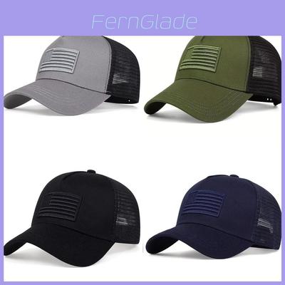 American Flag Camouflage Baseball Cap With Breathable Cotton For Summer Men Women