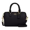 Rowan 18 Letter Logo Adjustable Detachable Shoulder Crossbody Bag Women Handbags Black CW328-IMBLK