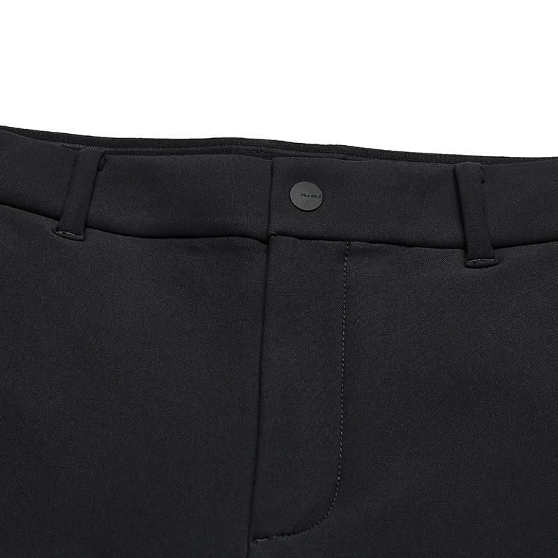 Fila Golf Series Fashion Simple Sports Comfortable Versatile Woven Casual Pants Men Bottoms Deep-Black A11M545807FBK