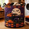 Halloween Quilted Cotton Laundry Basket Storage Organizer Home