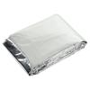 Emergency Ponchos Waterproof Windproof CPP Aluminum Film 0.012mm Thick Silver Reflective Emergency Blankets for Travel