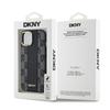 Dkny Dkhmp15Mpcpvslk Iphone 15 Plus /14 Plus 6.7 Czarny/Black Hardcase Leather Checkered Mono Pattern Magsafe