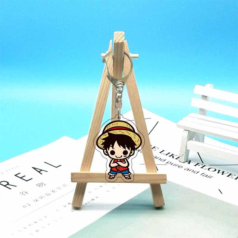 One Piece Luffy, Chopper, Law, Zoro, Ace, Sanji, Sabo Acrylic Keychain