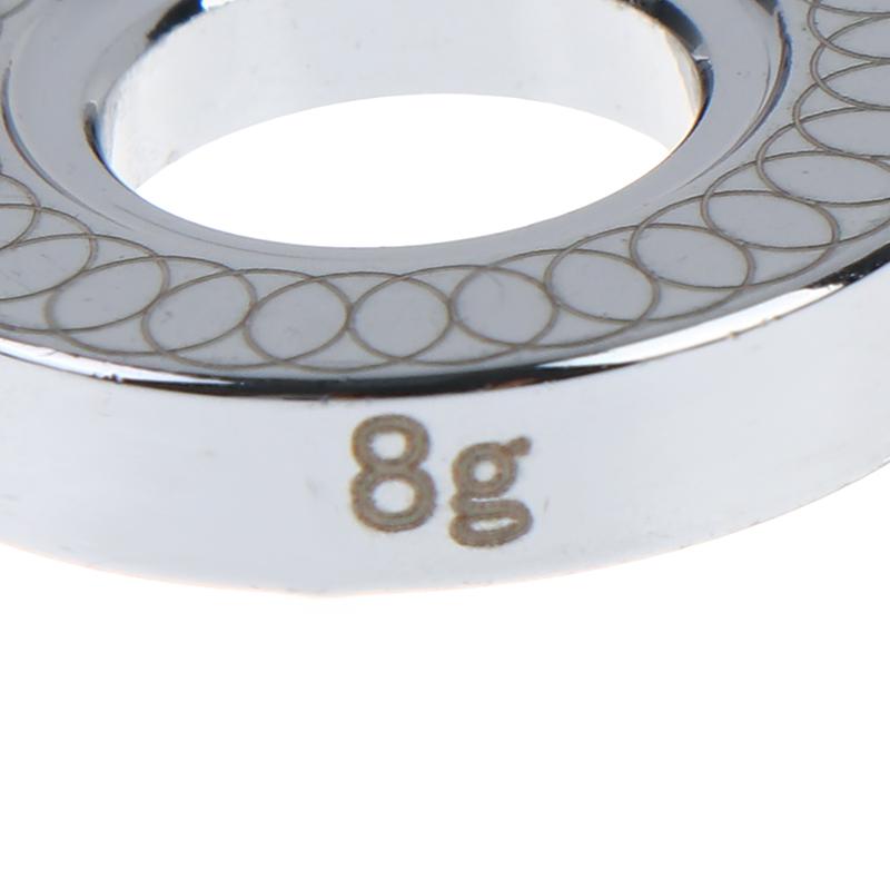 Billiard Stick Weight Rings 18g 20g 28g Stainless Steel Balance Accessories for Pool Cues DIY Repair Upgrade and Cue Customizing