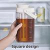 Cold Brew Pot, Large Capacity, for Summer Tea Brewing with Cold Water. Cold Brew Cup. Portable Plastic Cold Brew Pot.