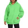 Unisex Loose Casual Autumn/Winter Hooded Pullover with Drawstring and Drop Shoulder Sleeves