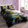Three-piece Bedding Set 3d Digital Printing Quilt Cover