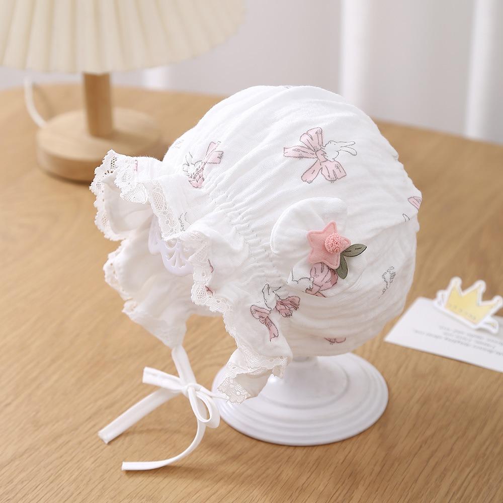 Breathable Baby Girl  Bonnet 0-12M Fisherman Hat 2025 Baby Sun Hat  Spring Autumn