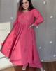 Indian Designer Pure Cotton Kurta Pant Set Women Bollywood Top Tunic Kurti Dress