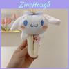 Cute Cartoon Sanrio Hair Clip Plush Sponge Smiley Face Bb Clip