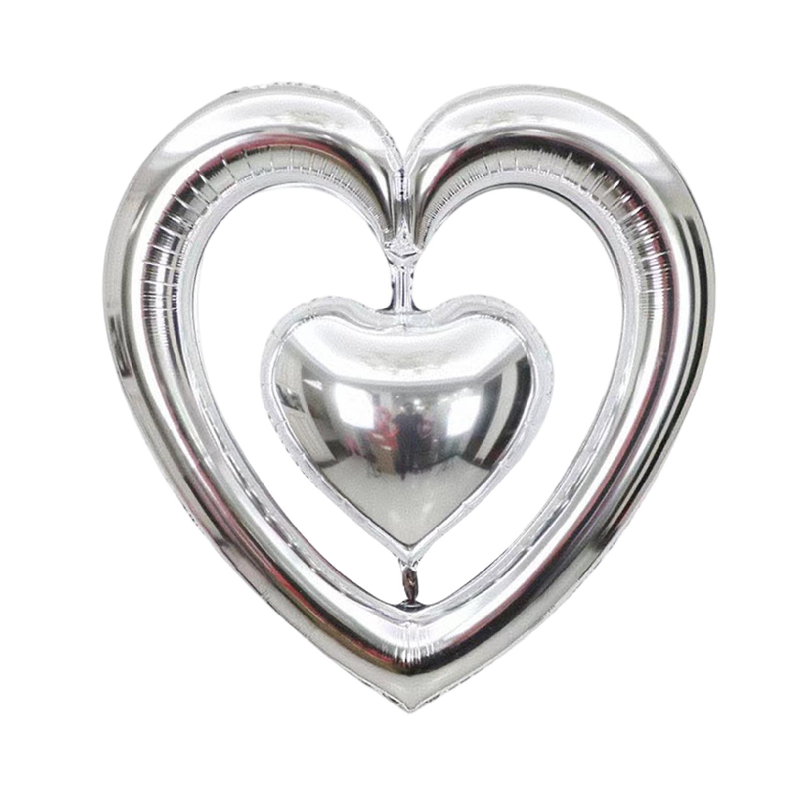 

Красные шары-сердца на День святого Валентина 30 дюймов Набор шаров на День святого Валентина, Фольгированные шары на День святого Валентина Для украшений на День святого Валентина One Size