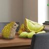 Durian Hedgehog Statue Durian Time Sign For Table Decor, Simulated Fruit Cute Cartoon Animals Figurines Shelves, Fireplaces, Home Interior Decoration