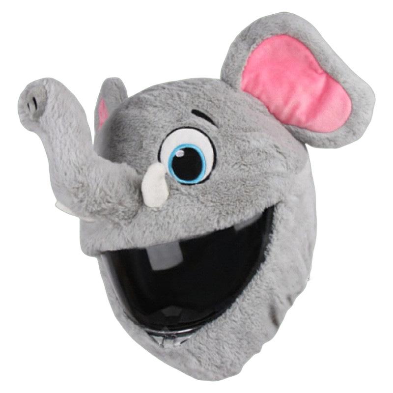 Motorcycle Helmet Decoration: Cartoon Rabbit, Toothless, Pumpkin Head Covers