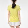 PUMA T Shirts Women's Yellow Crew Neck Moderate Other 532282-38
