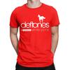 Deftones White Pony  TShirt Beach  Cotton T Shirts For Man Hippie Casual Tshirt Short Sleeve Y2K Basic Tops