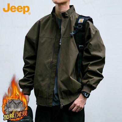 Men's Stand Collar Casual Jacket