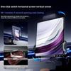 Stable Three Prong Hook Car Phone Holders Electric Rotation 15W Wireless Charging Metal Frame Designs for Road Trips