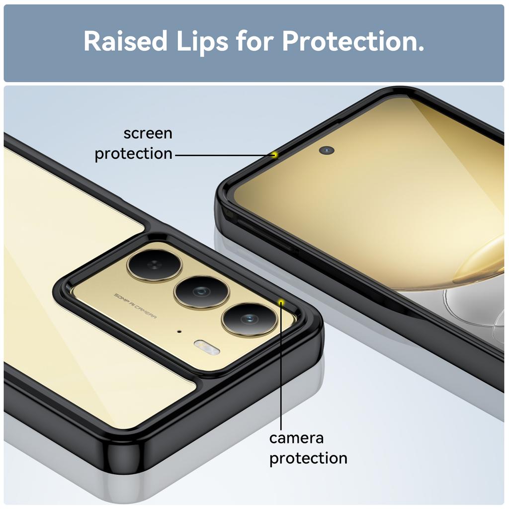 Transparent Colorful TPU Case for Realme C75 4G Protective Cover Clear Fundas Coque Capa