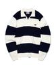 LEE Rugby Collar Knit Navy