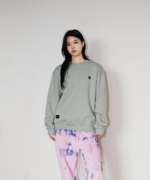 GROUNDWORK 2024_Cloudman Sweatshirt / Soft Mint