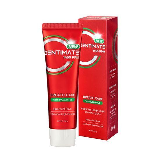 Clio Dentimate New 1450 High Fluoride Eucalyptus Breath Care Toothpaste 150g X 6