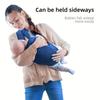 All Seasons Multifunctional Baby Carrier Sling 4 Ways Carry Front Back Versatile Infant Shoulder Carrier