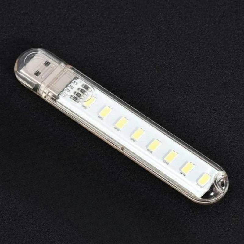 

Portable Mini USB Light 8LEDs Plug in Night Light Suitable for PC, Laptop, Mobile Power, Small Tool