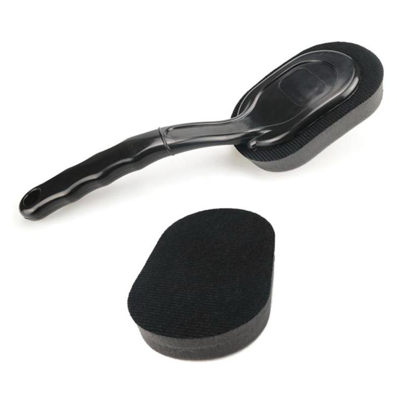 Car Care Premium Microfiber Applicators Sponges Brush Tire Shine Applicator