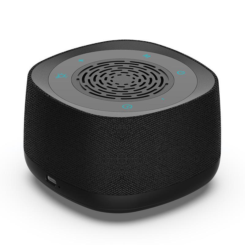 

Sound Machine & Clock with Bluetooth 5.4 14 Soothing White Noise Sounds, Night Light, Sleep Timer, 1000mAh Portable Rechargeable чорний