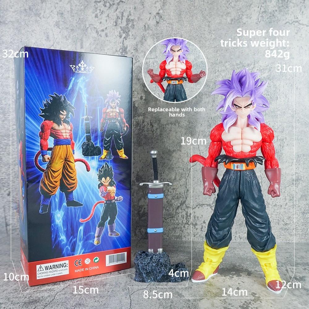 Dragon Ball Trunks Pvc Action Model With Sword For Manga Fans And Desk Decor