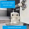 Stainless Steel Cabinet Door Installation Positioner Cabinet Hardware Jig Cabinet Door Mount Locators Hardware Jig