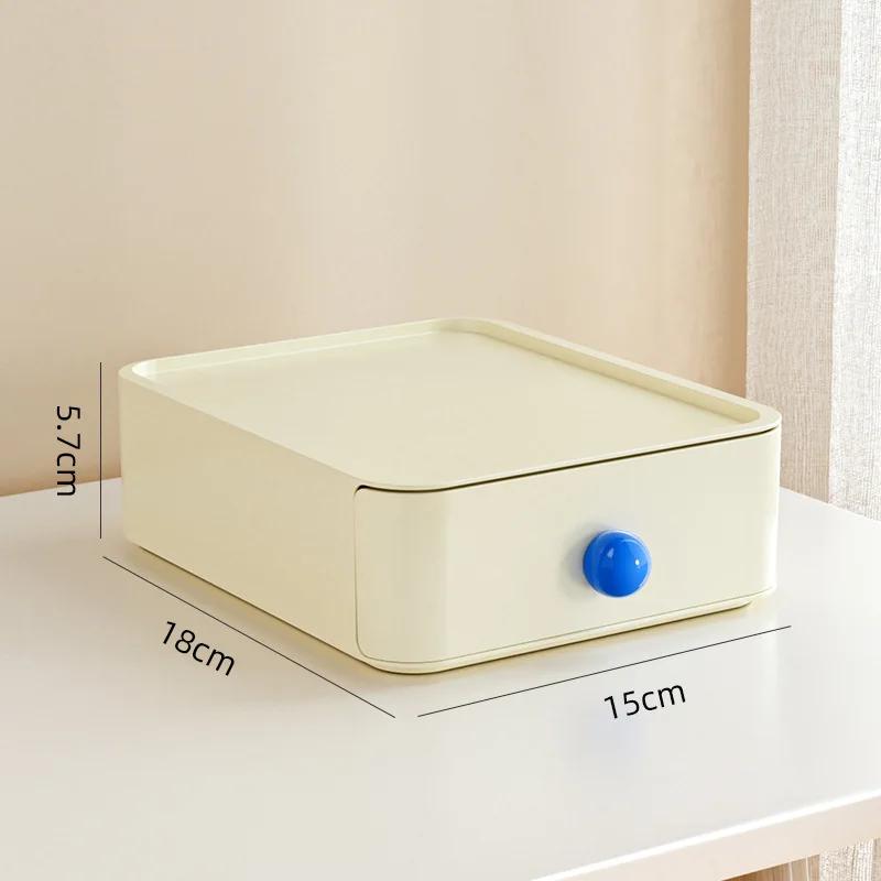 Dopamine-Inspired Drawer Organizer – Desktop Storage Box for School or Office Desk, Entryway Key and Miscellaneous Item Organize