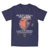 Summer Round Neck Fashionable Tshirt Logo Oversized Top Silent Hill V Tshirt Couple Horror Video Game Retro Cotton Tshirt