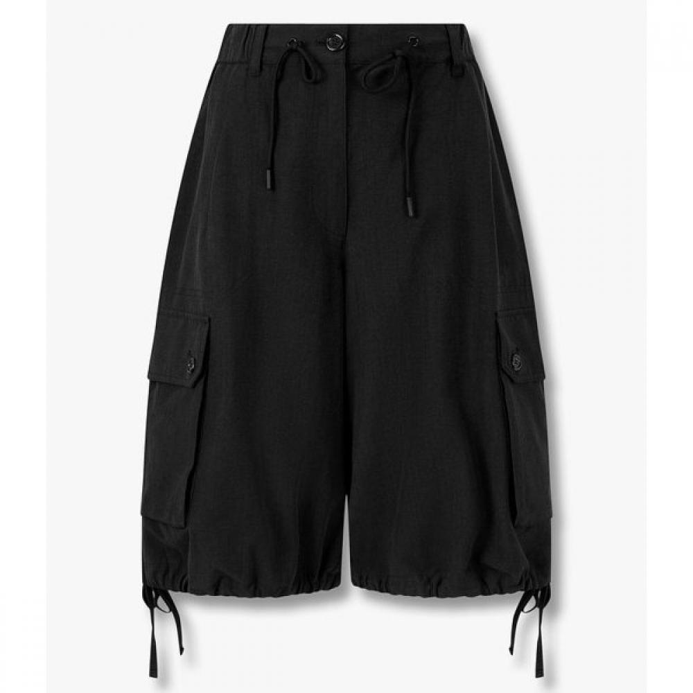 Studio Tomboy String Bermuda Cargo Pants 9106231086 blacks/OS