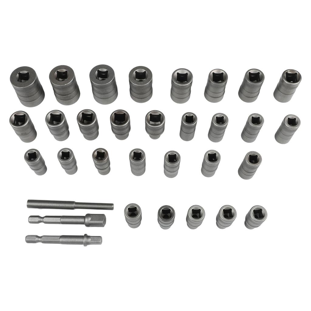 For Automotive Repair Stripped Bolt Extractor Damaged Bolt Remover For Professional Mechanics 32 Piece Bolt Extractor Kit
