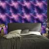 Watercolor Galaxy Wallpaper Violet and Indigo for Living Room and Bedroom 50x1000