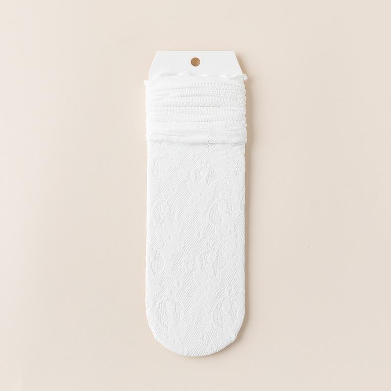 

Женская летняя мода Новые кружевные носки-гольфы 1 pair