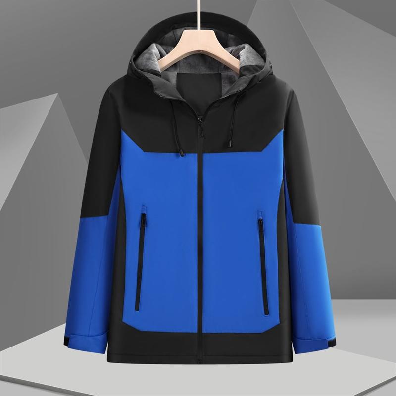 9588 Three-in-One Windbreaker: Unisex, Fashionable, Versatile, Thickened for Mountaineering.