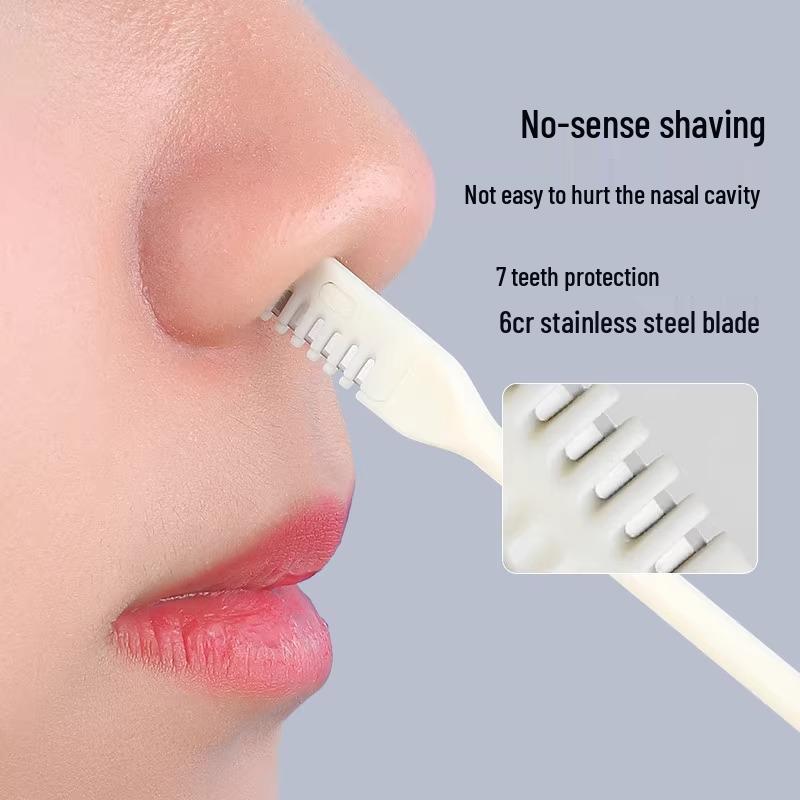 Double-Headed Manual Nose & Ear Hair Trimmer