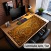 Tree of Life Theme Custom Mouse Pad Personalized With Name Text Customized Desk Mat For Office Home Decor