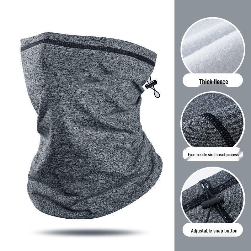 Unisex Outdoor Thermo-Fleece Nackenwärmer & Gesichtsmaske für Skifahren, Radfahren und Wandern