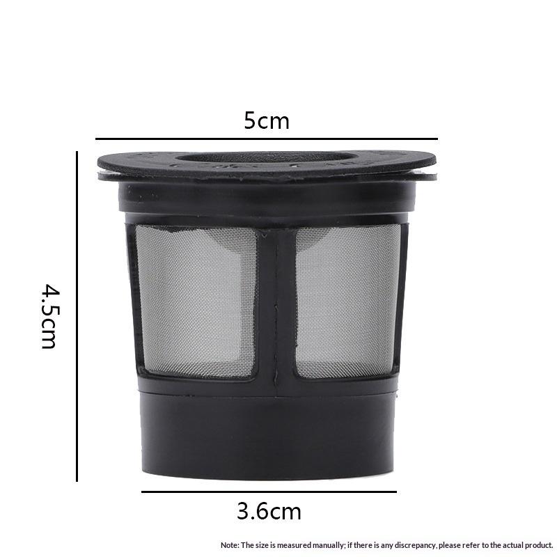 3Pcs Reusable Coffee Pods Capsules Adapter Mesh K Cups Espresso Filters For Coffee Makers Home Office Use