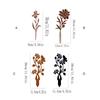 Weather Resistant Iron Garden Art Suitable For Lawn Decoration Outdoor Flower Bed Stakes Landscape Design Plant Support