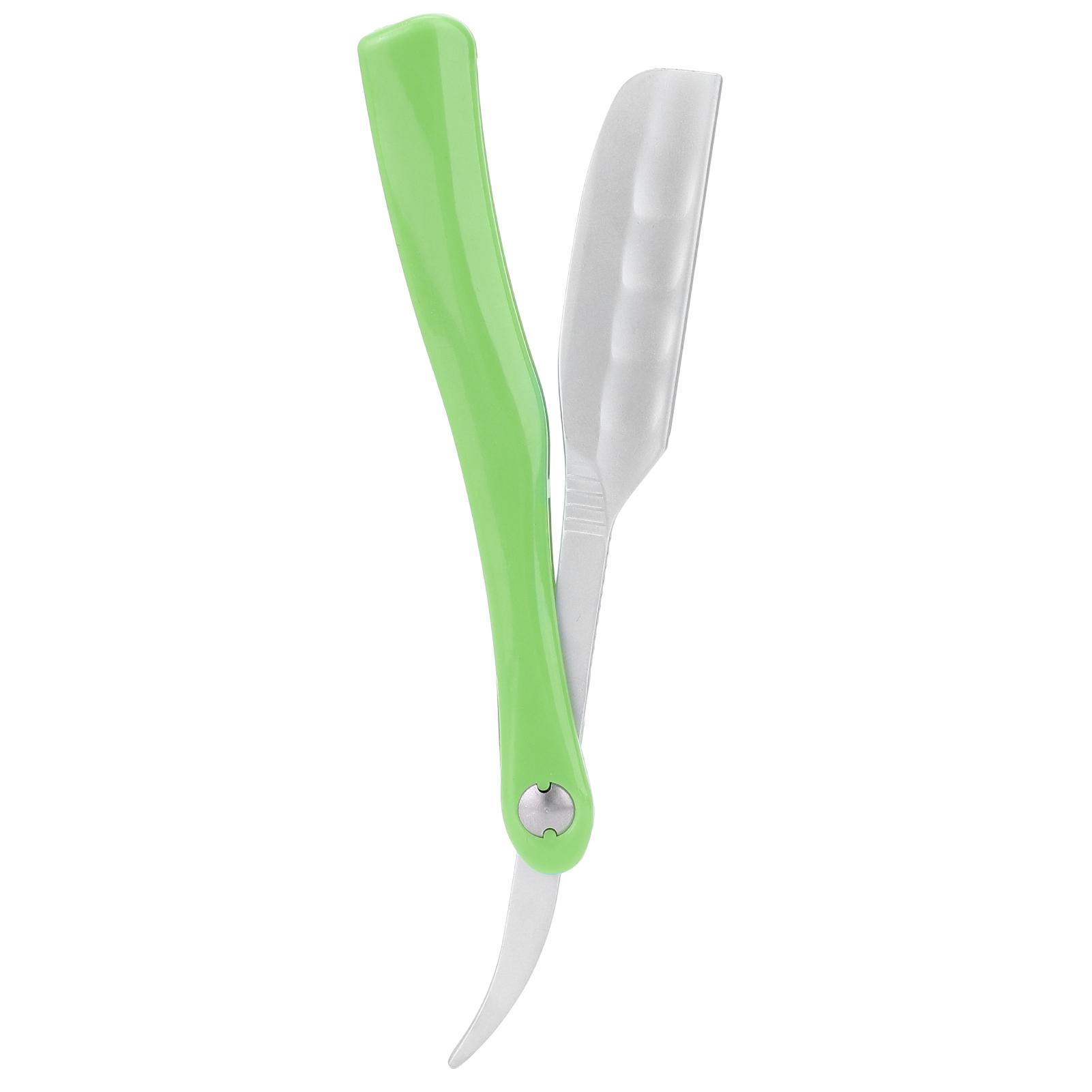 

Держатель лезвия для бритья бороды, противоскользящий держатель лезвия для бритья волос на лице, аксессуар для инструмента Green