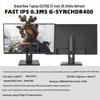 24.5" Gaming Monitor, TN Screen, 400Hz/280Hz/240Hz, AUO Panel, 0.2ms Fast Response