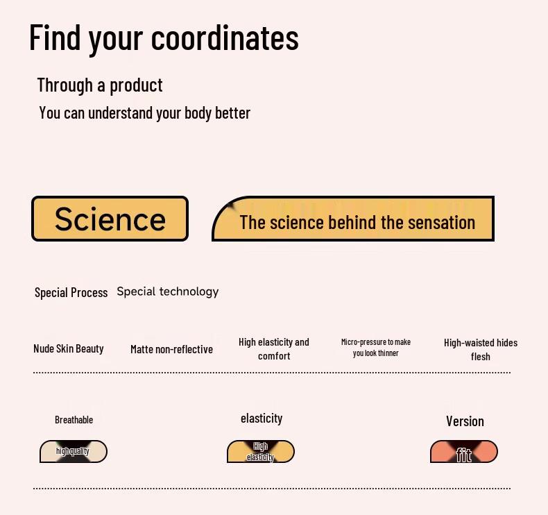 Fenteng High-Waist Tummy Control Bare Leg Illusion Tights